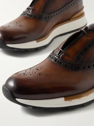 Berluti Fast Track Venezia Leather Sneakers - Men | Thumbnail 6 Berluti Fast Track Venezia Leather Sneakers - Men | Thumbnail 6
