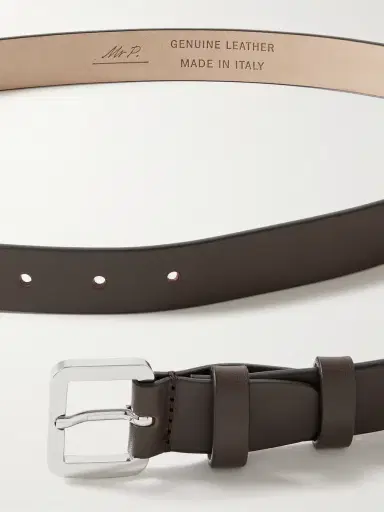 MR P. 2.5cm Leather Belt - Men | Thumbnail 3