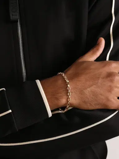 Sydney Evan 14-Karat Gold Chain Bracelet - Men | Thumbnail 2 Sydney Evan 14-Karat Gold Chain Bracelet - Men | Thumbnail 2