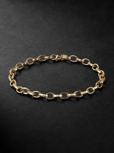 Sydney Evan 14-Karat Gold Chain Bracelet - Men | Thumbnail 1 Sydney Evan 14-Karat Gold Chain Bracelet - Men | Thumbnail 1