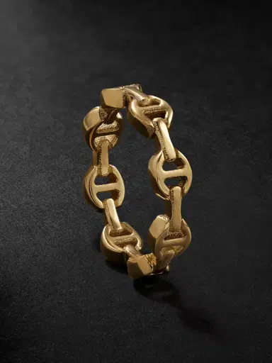 Hoorsenbuhs Dame Tri-Link 18-Karat Gold Pendant - Men | Thumbnail 3 Hoorsenbuhs Dame Tri-Link 18-Karat Gold Pendant - Men | Thumbnail 3