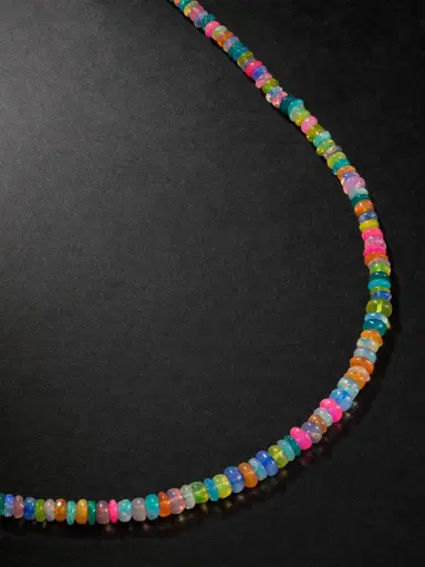 JIA JIA Gold Opal Beaded Necklace - Men | Thumbnail 1 JIA JIA Gold Opal Beaded Necklace - Men | Thumbnail 1