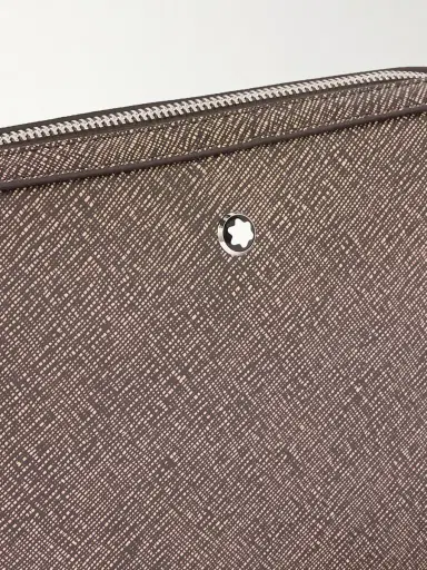 Montblanc Cross-Grain Leather Messenger Bag - Men | Thumbnail 4 Montblanc Cross-Grain Leather Messenger Bag - Men | Thumbnail 4