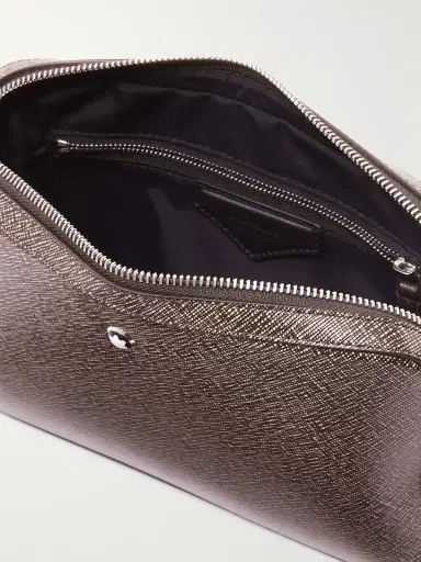Montblanc Cross-Grain Leather Messenger Bag - Men | Thumbnail 5 Montblanc Cross-Grain Leather Messenger Bag - Men | Thumbnail 5