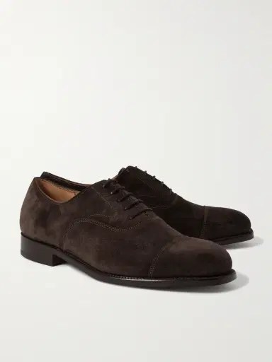 Grenson Cambridge Suede Oxford Shoes - Men | Thumbnail 4 Grenson Cambridge Suede Oxford Shoes - Men | Thumbnail 4