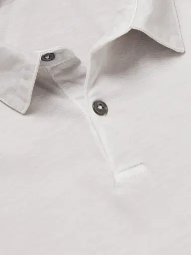 James Perse Cotton-Jersey Polo Shirt - Men | Thumbnail 4 James Perse Cotton-Jersey Polo Shirt - Men | Thumbnail 4
