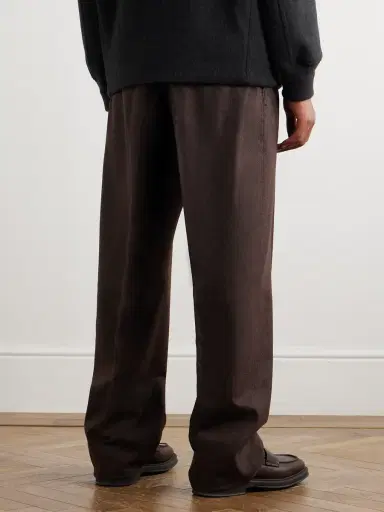 Loro Piana Reinga Straight-Leg Wish® Wool and Cashmere-Blend Trousers - Men | Thumbnail 3 Loro Piana Reinga Straight-Leg Wish® Wool and Cashmere-Blend Trousers - Men | Thumbnail 3
