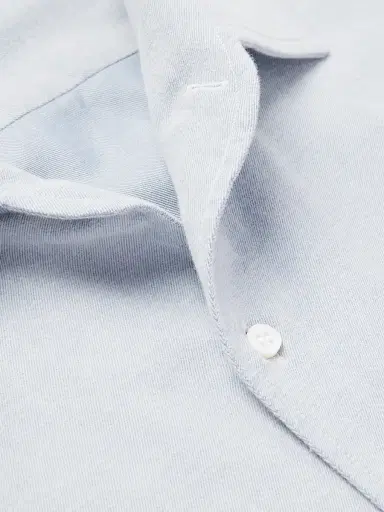 Loro Piana André Cotton-Flannel Shirt - Men | Thumbnail 5 Loro Piana André Cotton-Flannel Shirt - Men | Thumbnail 5