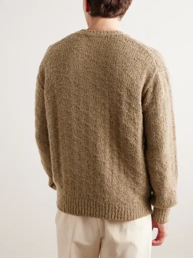Loro Piana Folecchio Cashmere and Silk-Blend Sweater - Men | Thumbnail 4 Loro Piana Folecchio Cashmere and Silk-Blend Sweater - Men | Thumbnail 4