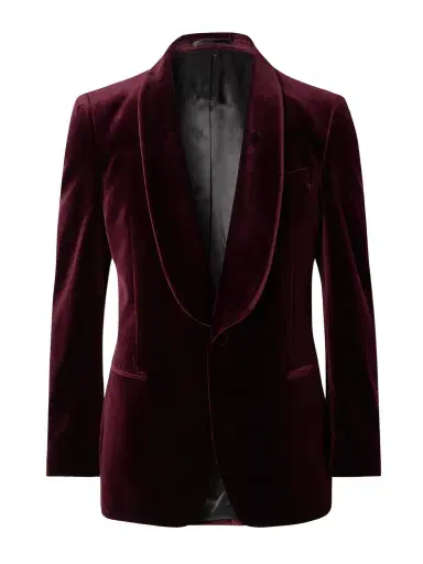 MR P. Slim-Fit Shawl-Collar Cotton-Velvet Tuxedo Jacket - Men | Thumbnail 1 MR P. Slim-Fit Shawl-Collar Cotton-Velvet Tuxedo Jacket - Men | Thumbnail 1