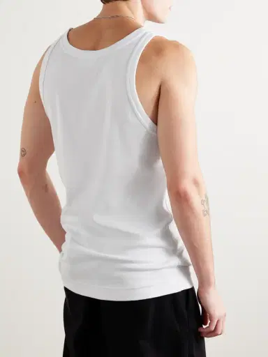 NN07 Mick 3206 Stretch Organic Cotton-Jersey Tank Top - Men | Thumbnail 4 NN07 Mick 3206 Stretch Organic Cotton-Jersey Tank Top - Men | Thumbnail 4
