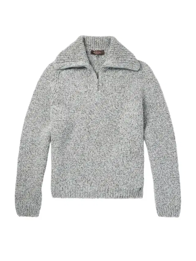 Loro Piana Alpe Meggiana Cashmere Half-Zip Sweater - Men