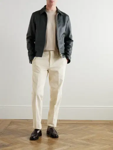 Loro Piana Jarno Straight-Leg Cotton-Corduroy Trousers - Men | Thumbnail 2 Loro Piana Jarno Straight-Leg Cotton-Corduroy Trousers - Men | Thumbnail 2