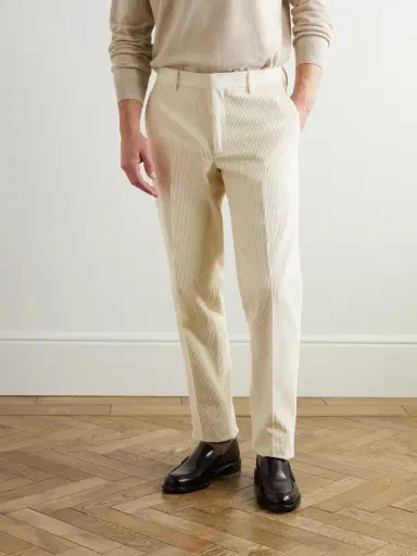 Loro Piana Jarno Straight-Leg Cotton-Corduroy Trousers - Men | Thumbnail 3 Loro Piana Jarno Straight-Leg Cotton-Corduroy Trousers - Men | Thumbnail 3