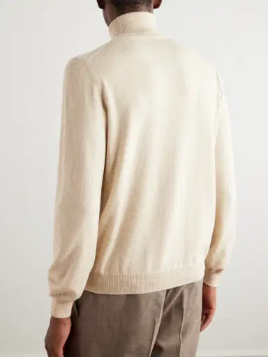 Loro Piana Arona Cashmere Rollneck Sweater - Men | Thumbnail 4 Loro Piana Arona Cashmere Rollneck Sweater - Men | Thumbnail 4