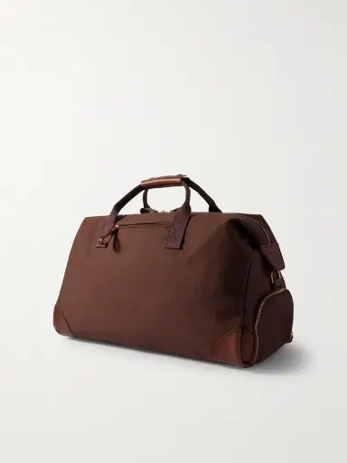 Bennett Winch Weekender Leather-Trimmed Cotton-Canvas Holdall - Men | Thumbnail 3 Bennett Winch Weekender Leather-Trimmed Cotton-Canvas Holdall - Men | Thumbnail 3