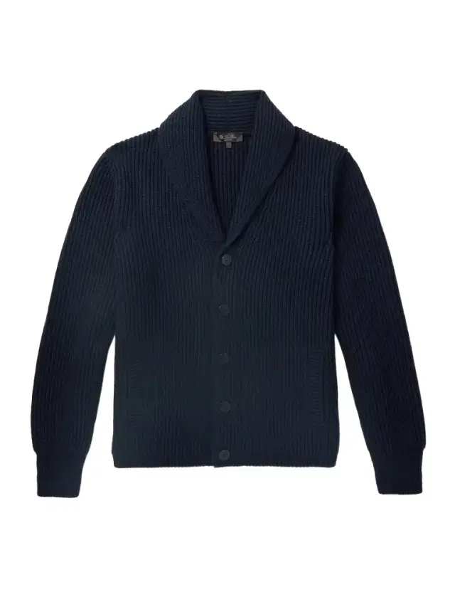 Loro Piana Shawl-Collar Ribbed Wool Cardigan - Men