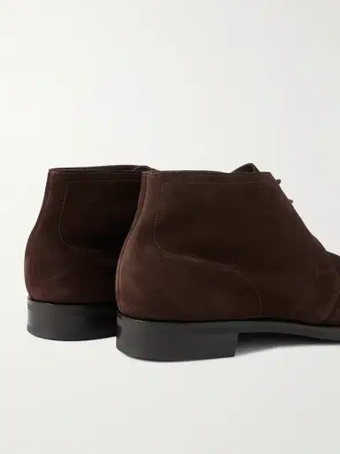 Edward Green Shanklin Suede Chukka Boots - Men | Thumbnail 5 Edward Green Shanklin Suede Chukka Boots - Men | Thumbnail 5