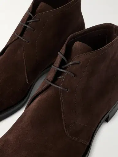 Edward Green Shanklin Suede Chukka Boots - Men | Thumbnail 6 Edward Green Shanklin Suede Chukka Boots - Men | Thumbnail 6