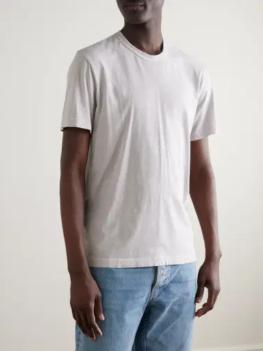 James Perse Combed Cotton-Jersey T-Shirt - Men | Thumbnail 3