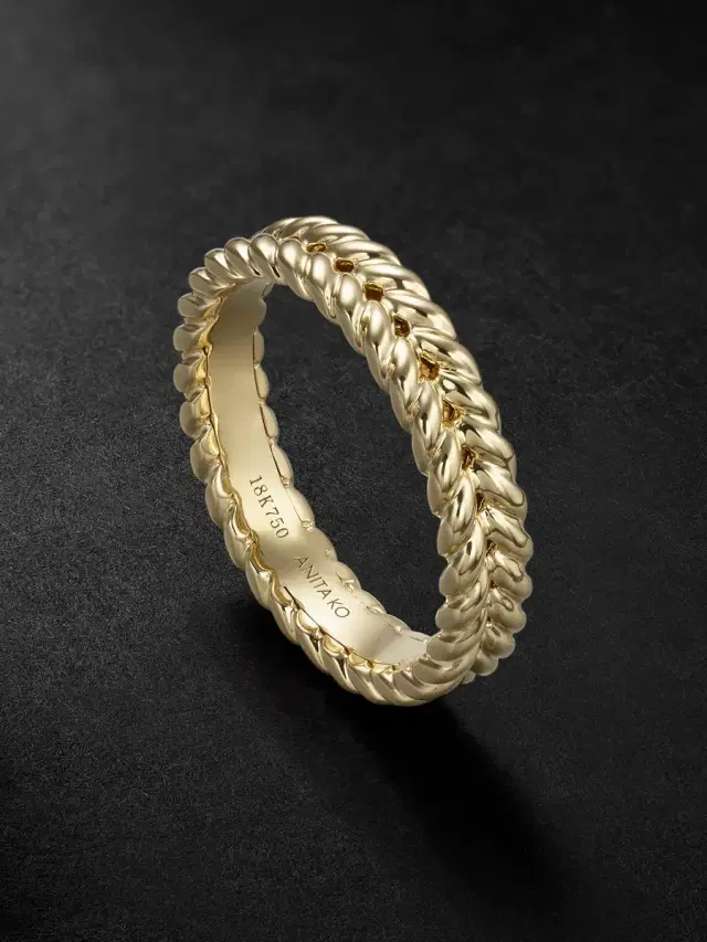 18-Karat Gold Ring - Men