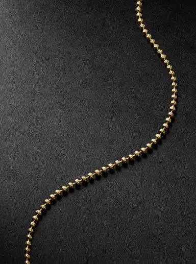 Alex Moss New York 18-inch 14-Karat Gold Ball Chain Necklace - Men | Thumbnail 4 Alex Moss New York 18-inch 14-Karat Gold Ball Chain Necklace - Men | Thumbnail 4