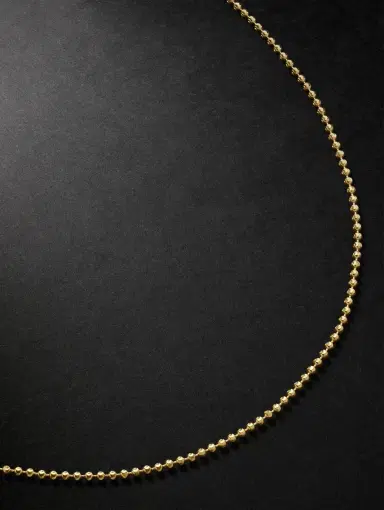Alex Moss New York 18-inch 14-Karat Gold Ball Chain Necklace - Men | Thumbnail 1 Alex Moss New York 18-inch 14-Karat Gold Ball Chain Necklace - Men | Thumbnail 1