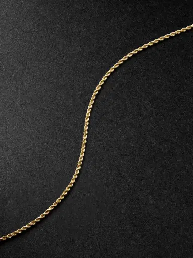 Alex Moss New York 20-Inch 14-Karat Gold Rope Chain Necklace - Men | Thumbnail 4 Alex Moss New York 20-Inch 14-Karat Gold Rope Chain Necklace - Men | Thumbnail 4