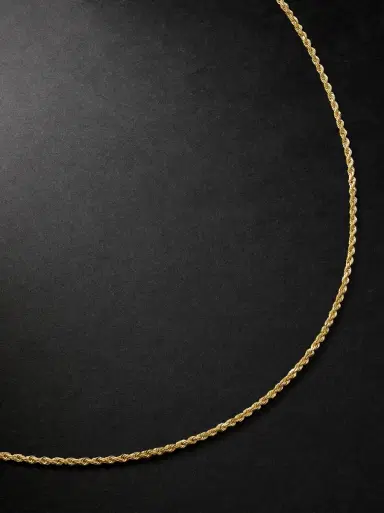 Alex Moss New York 20-Inch 14-Karat Gold Rope Chain Necklace - Men | Thumbnail 1 Alex Moss New York 20-Inch 14-Karat Gold Rope Chain Necklace - Men | Thumbnail 1