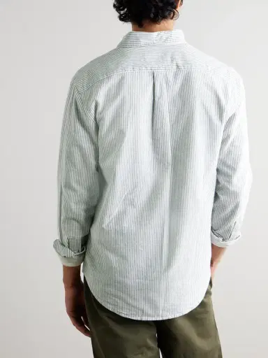 Portuguese Flannel Button-Down Collar Brushed-Cotton Oxford Shirt - Men | Thumbnail 3 Portuguese Flannel Button-Down Collar Brushed-Cotton Oxford Shirt - Men | Thumbnail 3