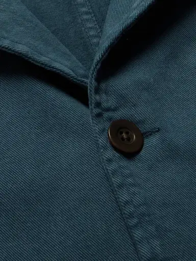 Portuguese Flannel Labura Stretch-Cotton Twill Overshirt - Men | Thumbnail 4