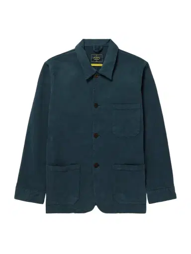 Portuguese Flannel Labura Stretch-Cotton Twill Overshirt - Men | Thumbnail 1
