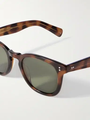 Garrett Leight California Optical Kinney II Round-Frame Tortoiseshell Acetate Sunglasses - Men | Thumbnail 3 Garrett Leight California Optical Kinney II Round-Frame Tortoiseshell Acetate Sunglasses - Men | Thumbnail 3
