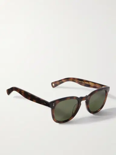 Garrett Leight California Optical Kinney II Round-Frame Tortoiseshell Acetate Sunglasses - Men | Thumbnail 4 Garrett Leight California Optical Kinney II Round-Frame Tortoiseshell Acetate Sunglasses - Men | Thumbnail 4