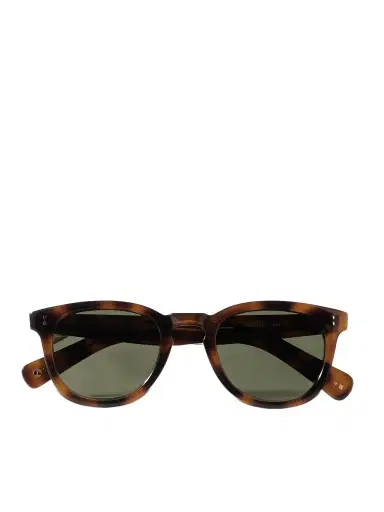 Garrett Leight California Optical Kinney II Round-Frame Tortoiseshell Acetate Sunglasses - Men | Thumbnail 1 Garrett Leight California Optical Kinney II Round-Frame Tortoiseshell Acetate Sunglasses - Men | Thumbnail 1