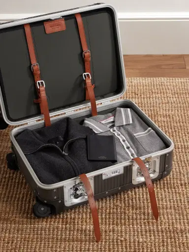 FPM Milano Bank Spinner 55cm Rubber-Trimmed Aluminum Suitcase - Men | Thumbnail 3 FPM Milano Bank Spinner 55cm Rubber-Trimmed Aluminum Suitcase - Men | Thumbnail 3