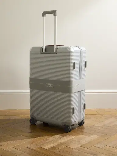 FPM Milano Bank Zip Deluxe 76cm Leather-Trimmed Polycarbonate Spinner Suitcase - Men | Thumbnail 4 FPM Milano Bank Zip Deluxe 76cm Leather-Trimmed Polycarbonate Spinner Suitcase - Men | Thumbnail 4