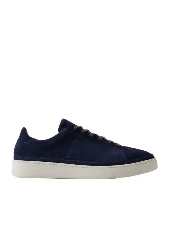 Mulo Waxed-Suede Sneakers - Men