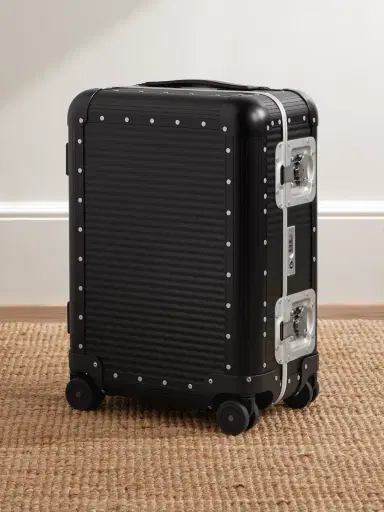 FPM Milano Bank Spinner 55cm Rubber-Trimmed Aluminium Suitcase - Men | Thumbnail 1 FPM Milano Bank Spinner 55cm Rubber-Trimmed Aluminium Suitcase - Men | Thumbnail 1