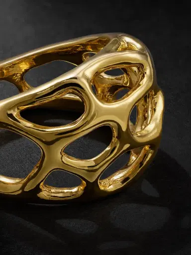 Alex Moss New York Symbiote 14-Karat Gold Ring - Men | Thumbnail 4