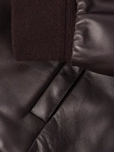 Zegna Slim-Fit Leather Jacket - Men | Thumbnail 5 Zegna Slim-Fit Leather Jacket - Men | Thumbnail 5
