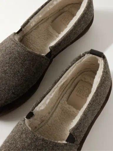 Mulo Shearling-Lined Suede-Trimmed Wool Loafers - Men | Thumbnail 6 Mulo Shearling-Lined Suede-Trimmed Wool Loafers - Men | Thumbnail 6