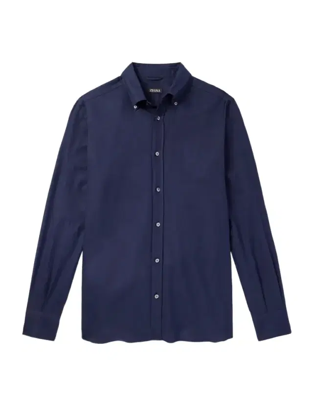 Button-Down Collar Brushed Cotton-Twill hirt - Men Button-Down Collar Brushed Cotton-Twill hirt - Men