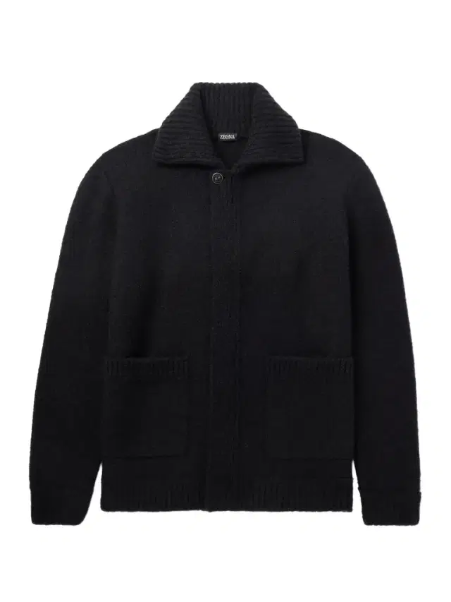 Zegna Brushed-Knit Field Jacket - Men