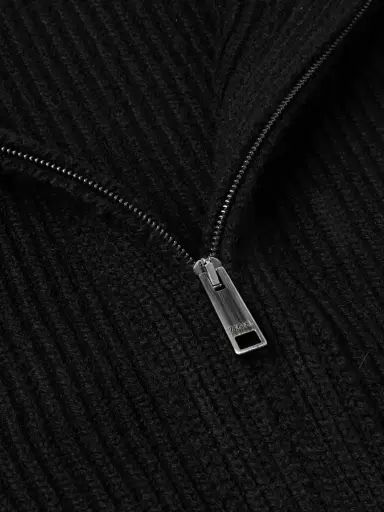 Zegna Ribbed Oasi Cashmere Zip-Up Cardigan - Men | Thumbnail 4 Zegna Ribbed Oasi Cashmere Zip-Up Cardigan - Men | Thumbnail 4