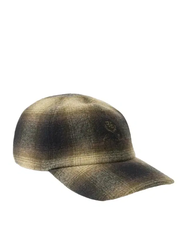 Logo-Embroidered Checked Wool and Cashmere-Blend Flannel Baseball Cap - Men