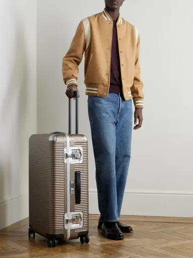 FPM Milano Bank Light Spinner 76cm Leather and Aluminium-Trimmed Makrolon® Polycarbonate Suitcase - Men | Thumbnail 2 FPM Milano Bank Light Spinner 76cm Leather and Aluminium-Trimmed Makrolon® Polycarbonate Suitcase - Men | Thumbnail 2