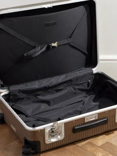 FPM Milano Bank Light Spinner 76cm Leather and Aluminium-Trimmed Makrolon® Polycarbonate Suitcase - Men | Thumbnail 3 FPM Milano Bank Light Spinner 76cm Leather and Aluminium-Trimmed Makrolon® Polycarbonate Suitcase - Men | Thumbnail 3