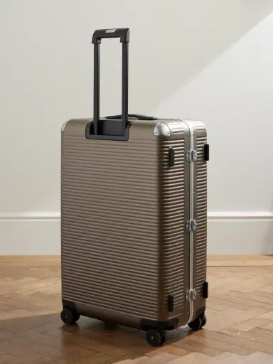 FPM Milano Bank Light Spinner 76cm Leather and Aluminium-Trimmed Makrolon® Polycarbonate Suitcase - Men | Thumbnail 4 FPM Milano Bank Light Spinner 76cm Leather and Aluminium-Trimmed Makrolon® Polycarbonate Suitcase - Men | Thumbnail 4