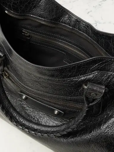 Balenciaga Le City Medium Embellished Textured-leather Tote Bag | Thumbnail 5